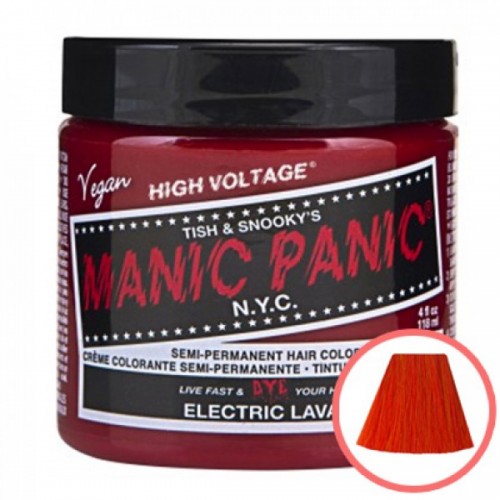 MANIC PANIC HIGH VOLTAGE CLASSIC CREAM FORMULAR HAIR COLOR (11 ELECTRIC LAVA)